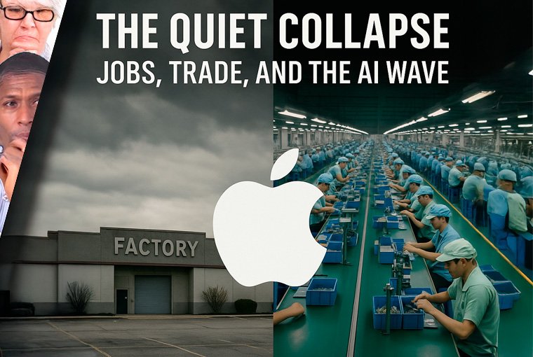 The Quiet Collapse: How Corporate Greed and Political Theater Left America Without Jobs — and Why AI Will Make It Worse